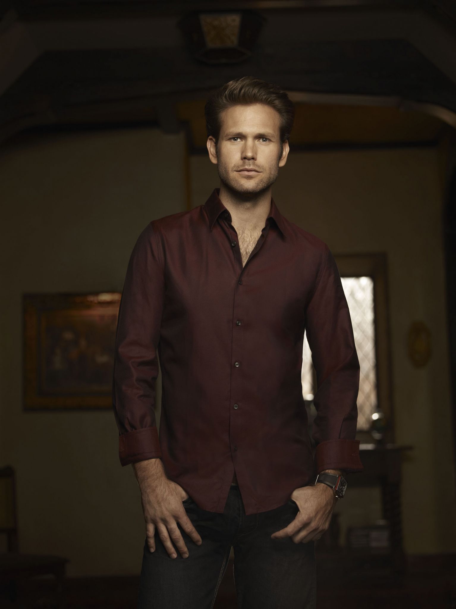 The Vampire Diaries Pictured: Matt Davis as Alaric Photo Credit: Art Streiber / The CW © 2010 The CW Network, LLC. All Rights Reserved.