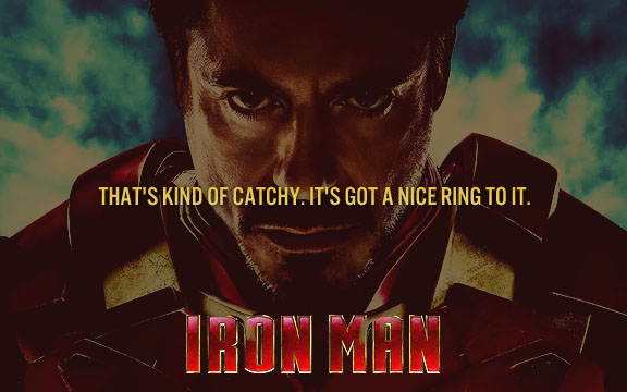 Iron Man quote