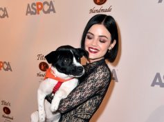 ‘Liar’ Lucy Hale on the Orange Carpet at the ASPCA After Dark Cocktail Party