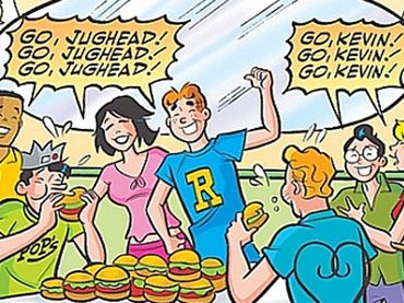 The Burger Eating Contest: Jughead vs. Kevin Keller