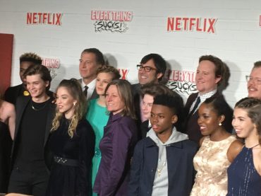 YEM attends the Everything Sucks NYC premiere