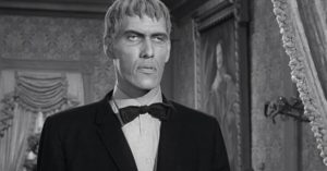 Ted Cassidy as Lurch in the cast of The Addams Family