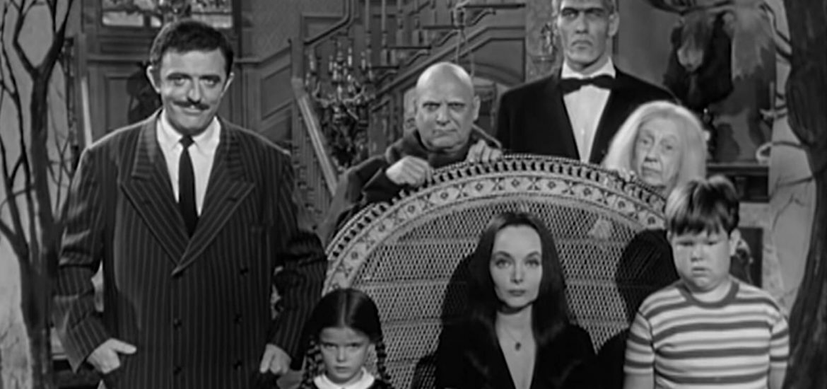 The cast of The Addams Family