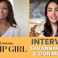 YEM Exclusive Interview | with Gossip Girl cast members Savannah Lee Smith and Zión Moreno