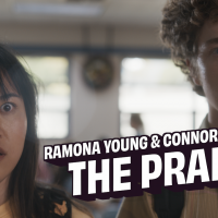 “Two Truths and a Lie” with The Prank co-stars Connor Kalopsis and Ramona Young