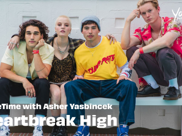 “I had always wanted to shave my head.” Asher Yasbincek Facetimes us to talk shaving her head on screen and all things Harper in Heartbreak High