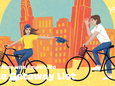 Author Emma Lord chats about her love of romance, desserts, and New York City in YA romcom The Getaway List