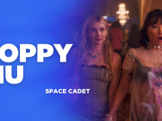 Poppy Liu dishes on working with Emma Roberts in their new film Space Cadet: “There is a sort of ease and comfort that she brings.”