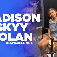 “It was so fun recording my voice.” Madison Skyy Polan Facetimes us to talk excitement of debut role, voicing Agnes in Despicable Me 4
