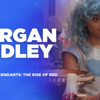 “When I first got the original Descendants audition, I freaked out.” Morgan Dudley Facetimes us to talk love of Disney movies and playing Ella in Descendants: The Rise of Red