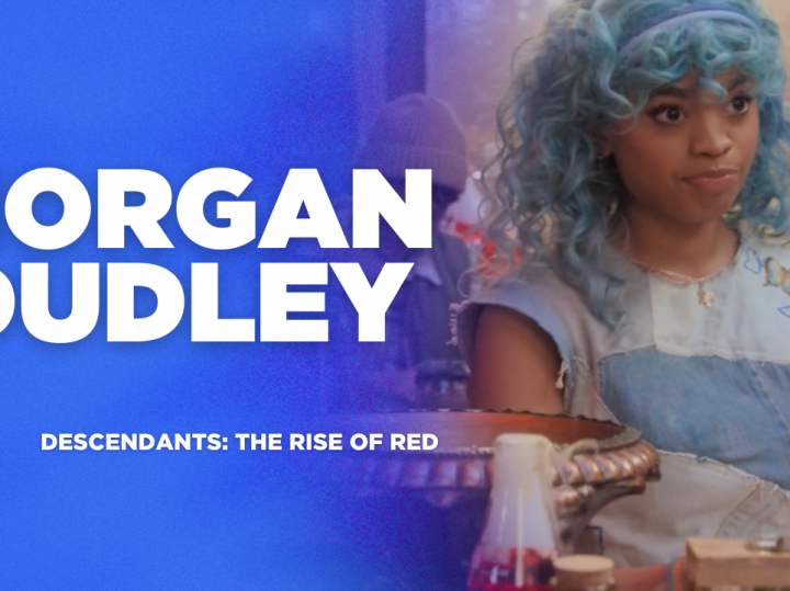 “When I first got the original Descendants audition, I freaked out.” Morgan Dudley Facetimes us to talk love of Disney movies and playing Ella in Descendants: The Rise of Red