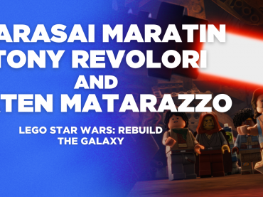 Lego Star Wars: Rebuild The Galaxy cast members Gaten Matarazzo, Tony Revolori and Marsai Martin talk building chemistry with co-stars