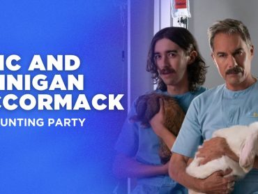 Father-son duo Eric and Finnigan McCormack talk playing the same character in season two of The Hunting Party