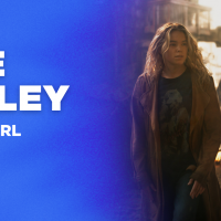 Eve Ridley Facetimes us to talk working with Milly Alcock and Jason Momoa in Supergirl