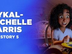 Mykal-Michelle Harris Facetimes us to talk Taylor Swift Performance at Toy Story 5 Premiere and new character Blaze